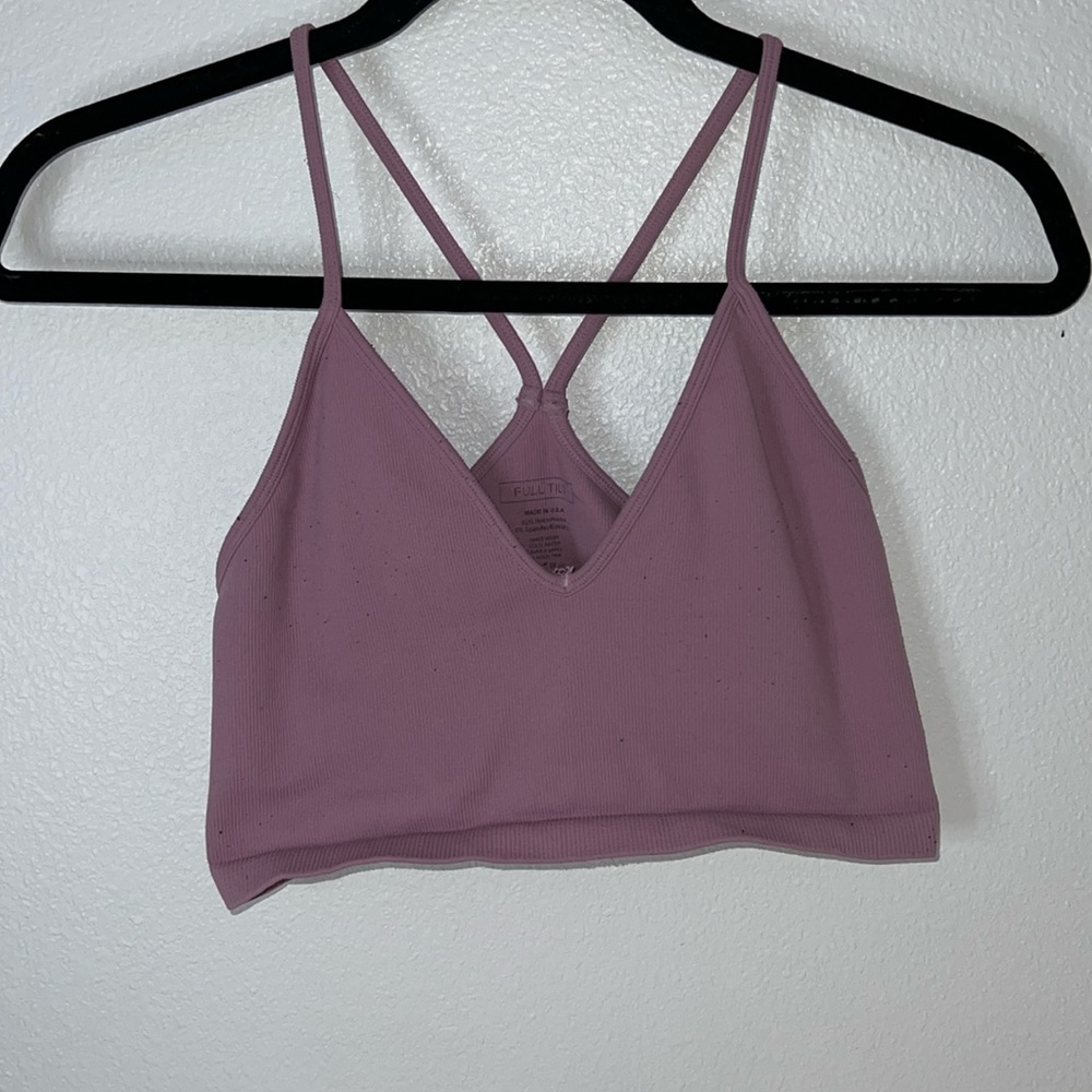 Full tilt purple tank top